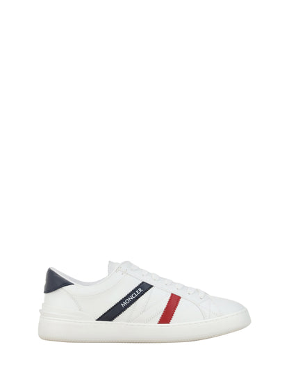 Moncler Elegant White Monaco M Men's Sneakers Moncler