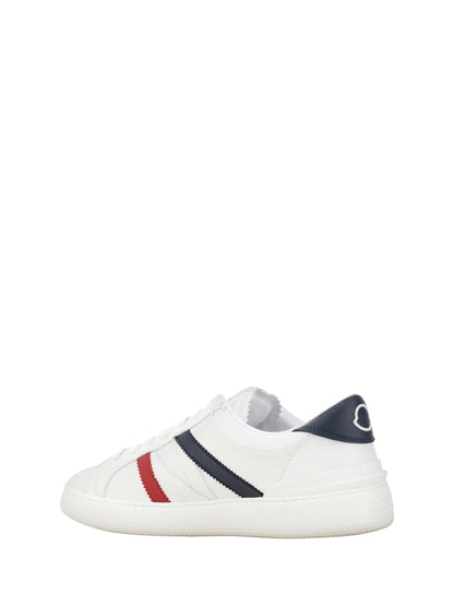 Moncler Elegant White Monaco M Men's Sneakers Moncler