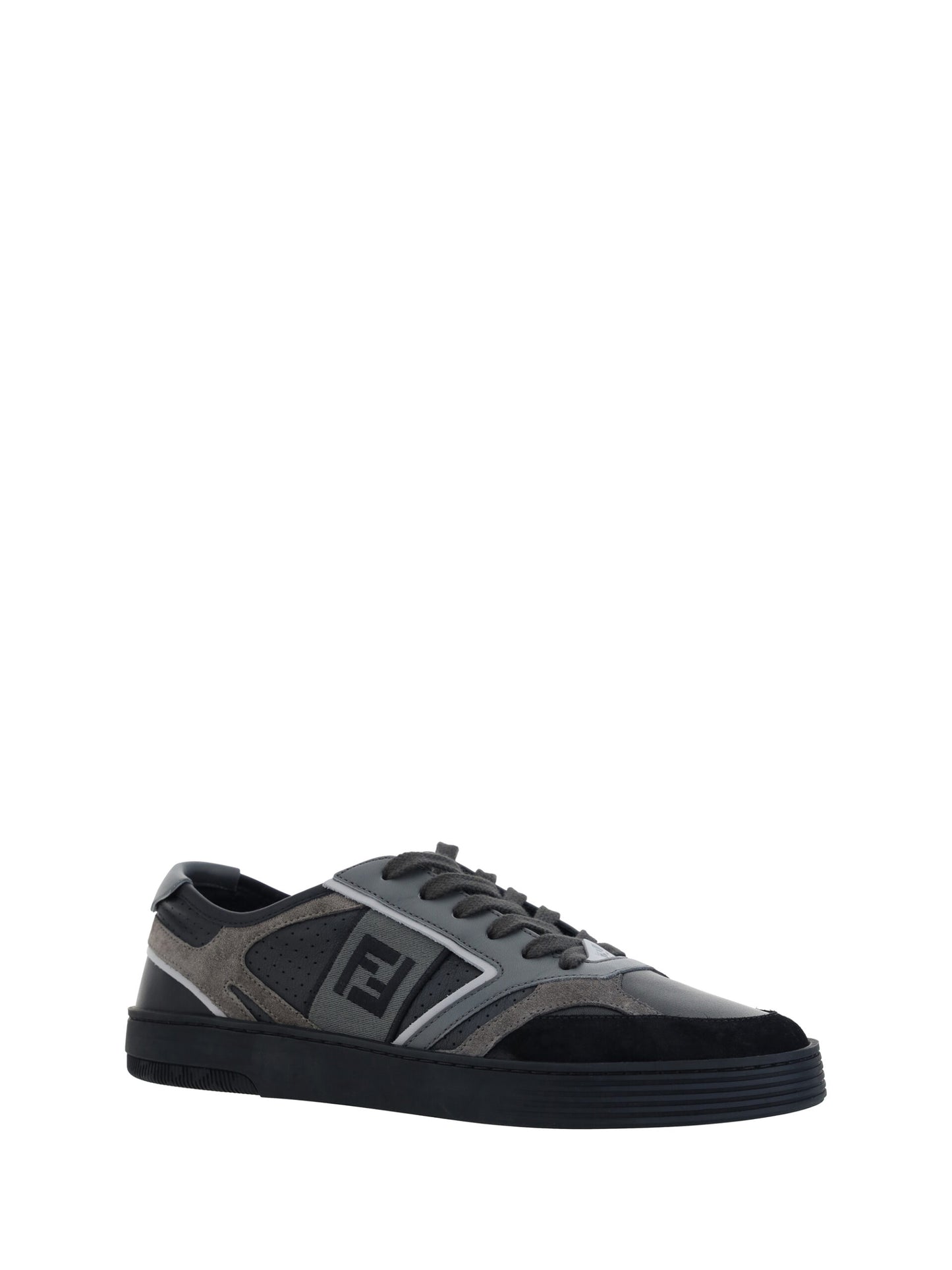 Fendi Elevate Your Steps with Sleek Monochrome Sneakers