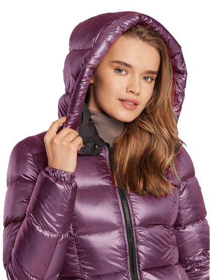 Refrigiwear Elegant Light Purple Puffer Jacket Refrigiwear