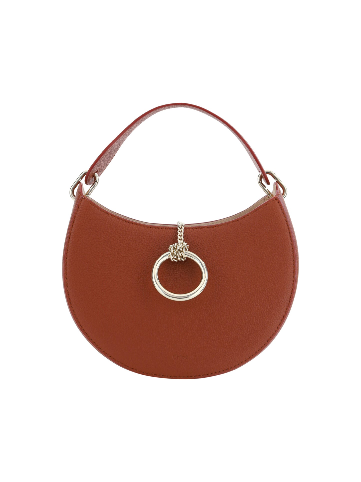 Chloé Sepia Brown Small Arlène Leather Shoulder Bag Chloé