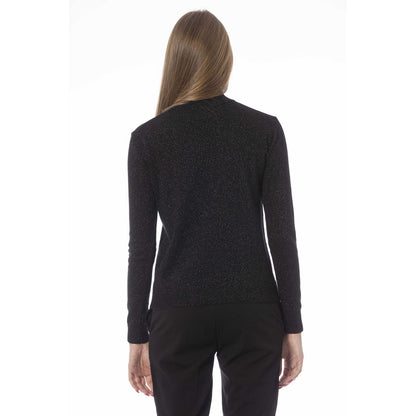 Baldinini Trend Black Cashmere Women Sweater Baldinini Trend