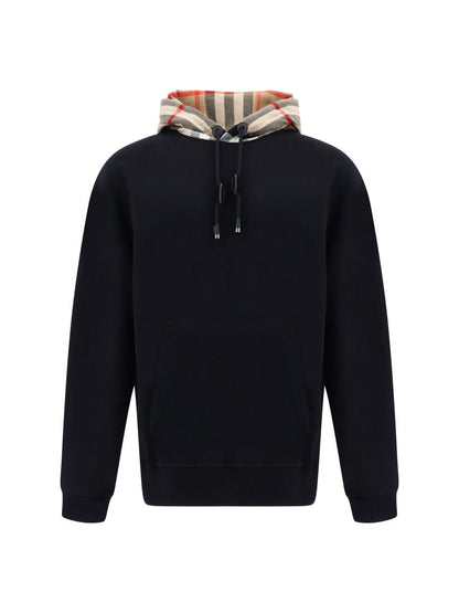 Burberry Elegant Oversize Black Samuel Hoodie Burberry