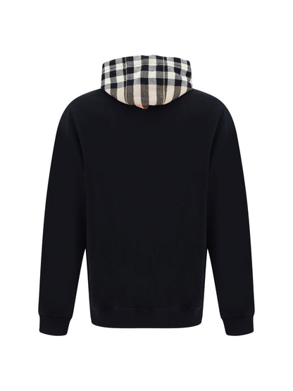 Burberry Elegant Oversize Black Samuel Hoodie Burberry