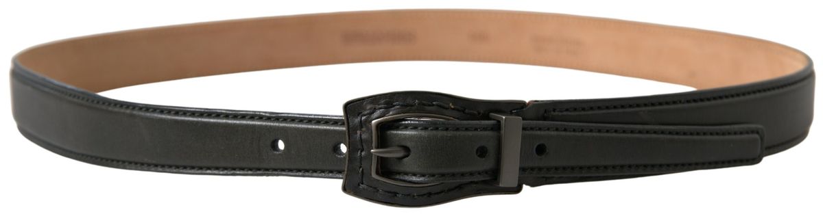 Ermanno Scervino Exquisite Italian Leather Belt with Metal Buckle Ermanno Scervino