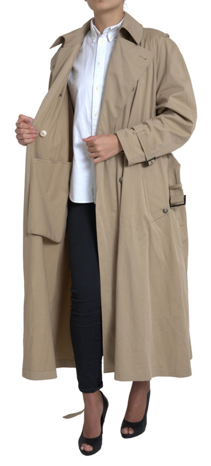 Dolce & Gabbana Elegant Double Breasted Trench Coat Dolce & Gabbana