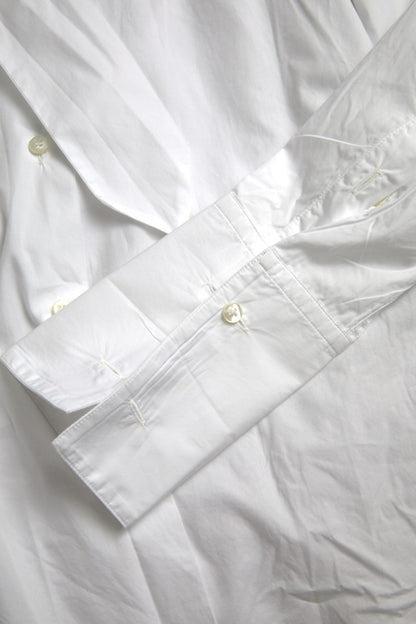 Dolce & Gabbana Elegant White Cotton Long Sleeve Shirt Dolce & Gabbana