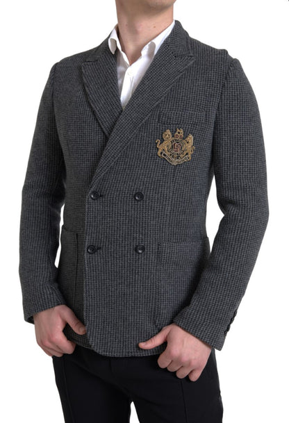 Dolce & Gabbana Elegant Slim Fit Cashmere Blazer Dolce & Gabbana