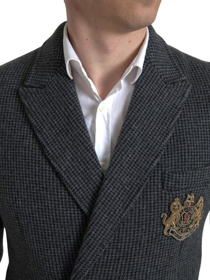 Dolce & Gabbana Elegant Slim Fit Cashmere Blazer Dolce & Gabbana