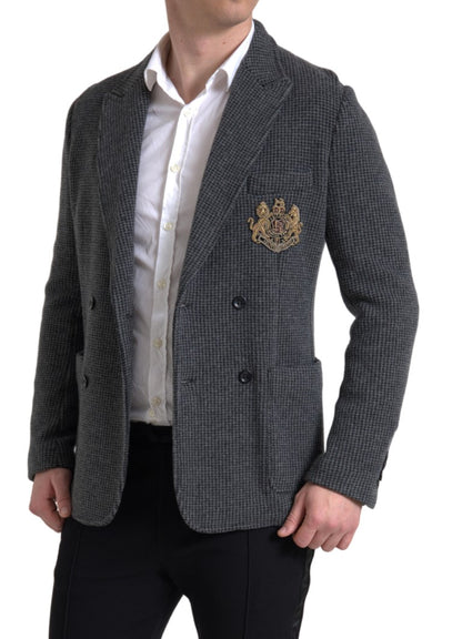 Dolce & Gabbana Elegant Slim Fit Cashmere Blazer Dolce & Gabbana