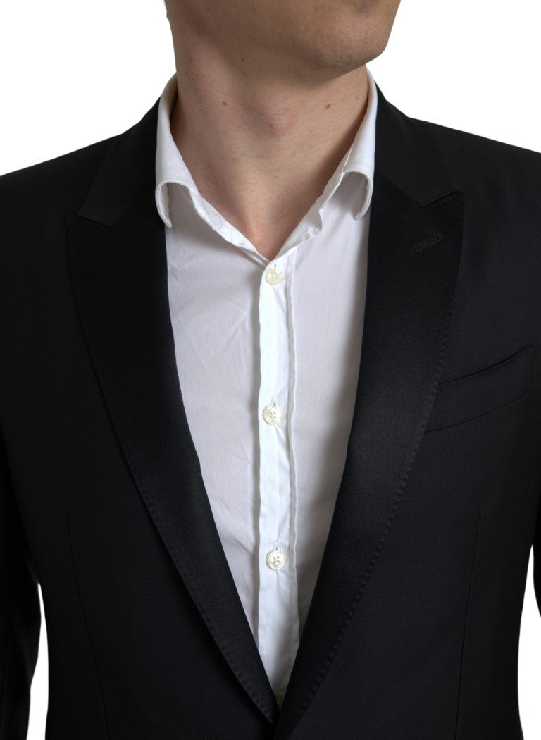 Dolce & Gabbana Exquisite Slim Fit Wool-Blend Blazer Dolce & Gabbana