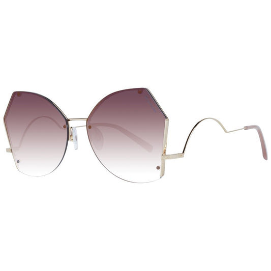 Ana Hickmann Gold Women Sunglasses