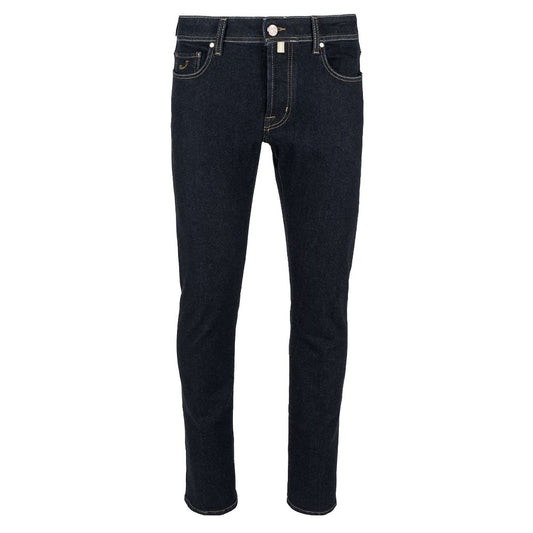 Jacob Cohen Elegant Slim Fit Dark Blue Designer Jeans Jacob Cohen