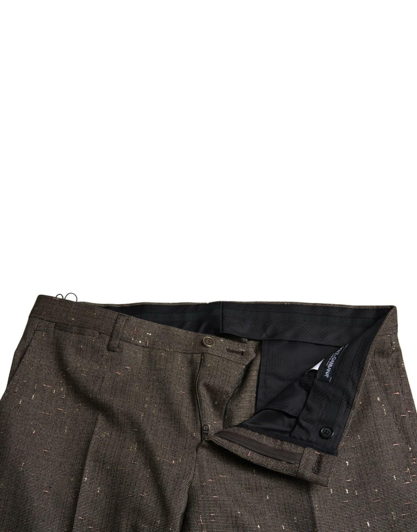 Dolce & Gabbana Elegant Skinny Wool Chino Pants Dolce & Gabbana