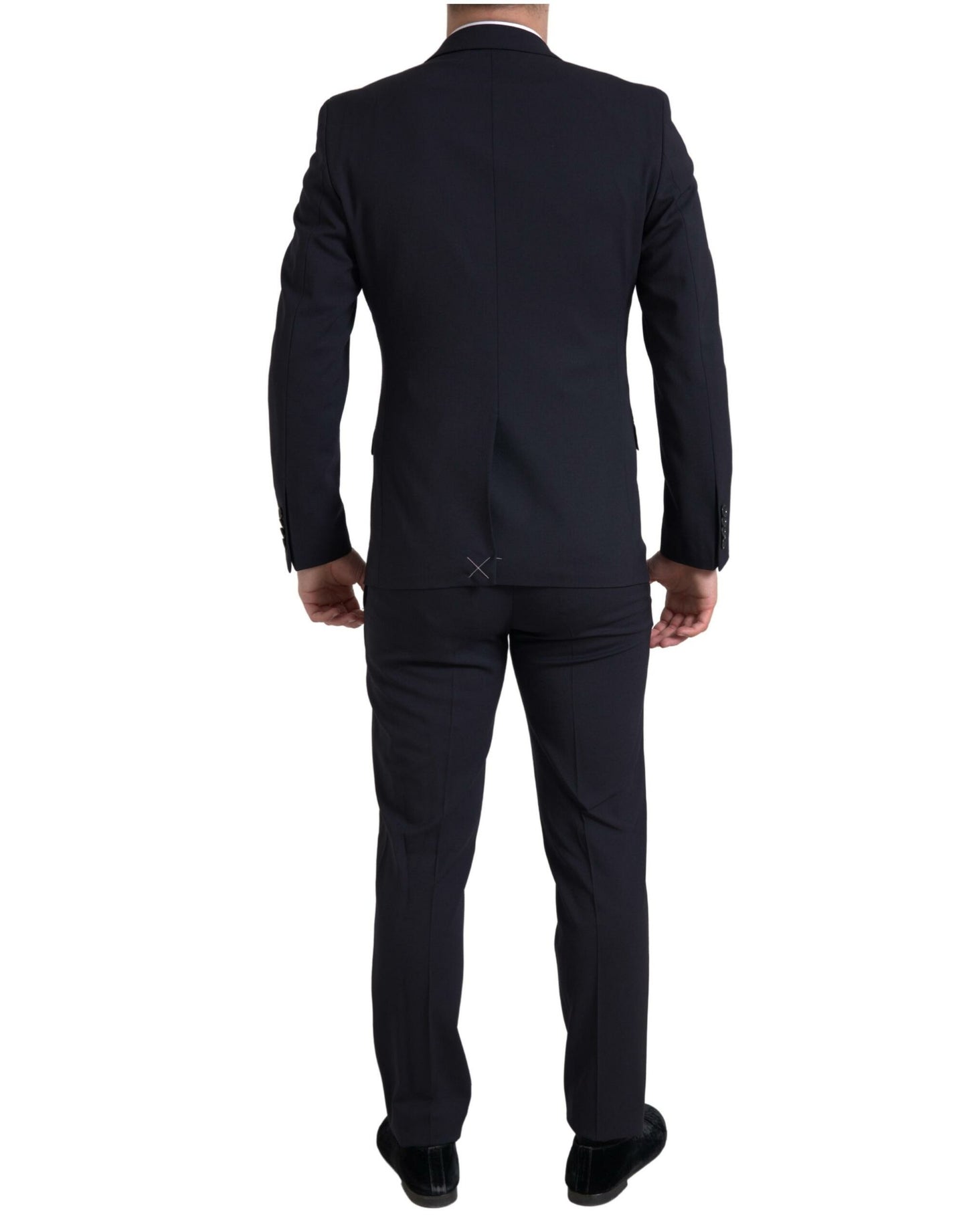 Dolce & Gabbana Sleek Dark Blue Martini Slim Fit Suit Dolce & Gabbana