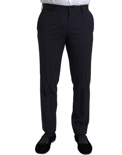 Dolce & Gabbana Sleek Dark Blue Martini Slim Fit Suit Dolce & Gabbana