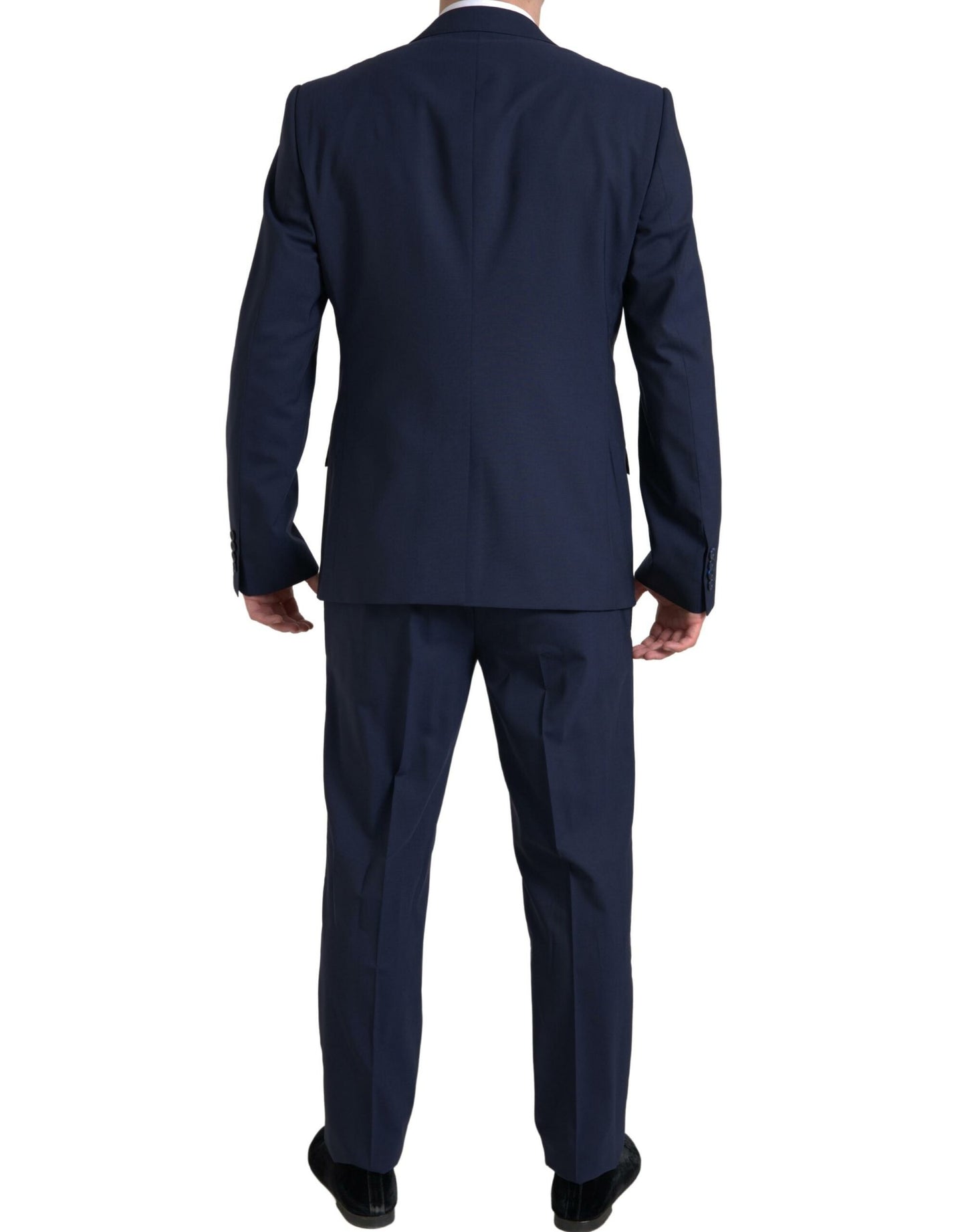 Dolce & Gabbana Elegant Blue Martini Slim Fit Two-Piece Suit Dolce & Gabbana