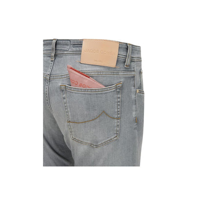 Jacob Cohen Sleek Slim Fit Grey Denim Jacob Cohen