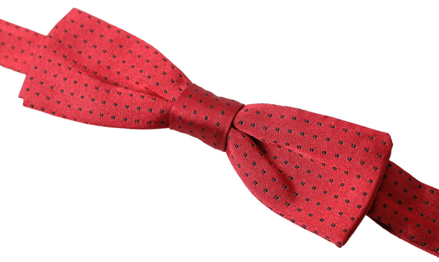 Dolce & Gabbana Elegant Polka Dot Silk Bow Tie Dolce & Gabbana