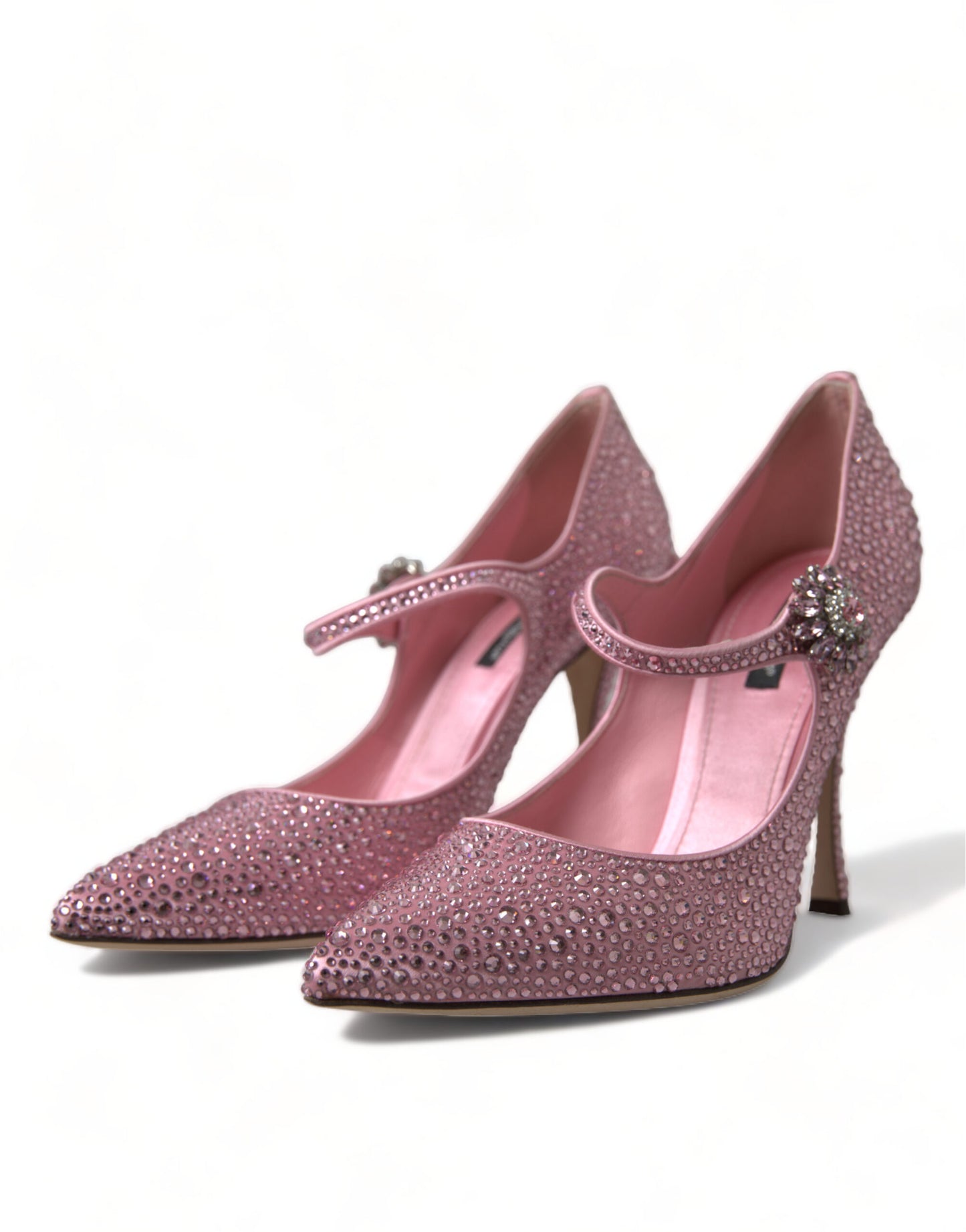 Dolce & Gabbana Enchanting Pink Crystal Pumps Dolce & Gabbana