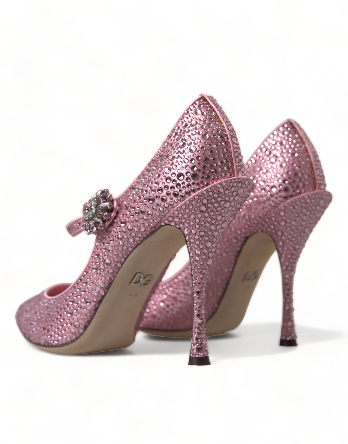 Dolce & Gabbana Enchanting Pink Crystal Pumps Dolce & Gabbana