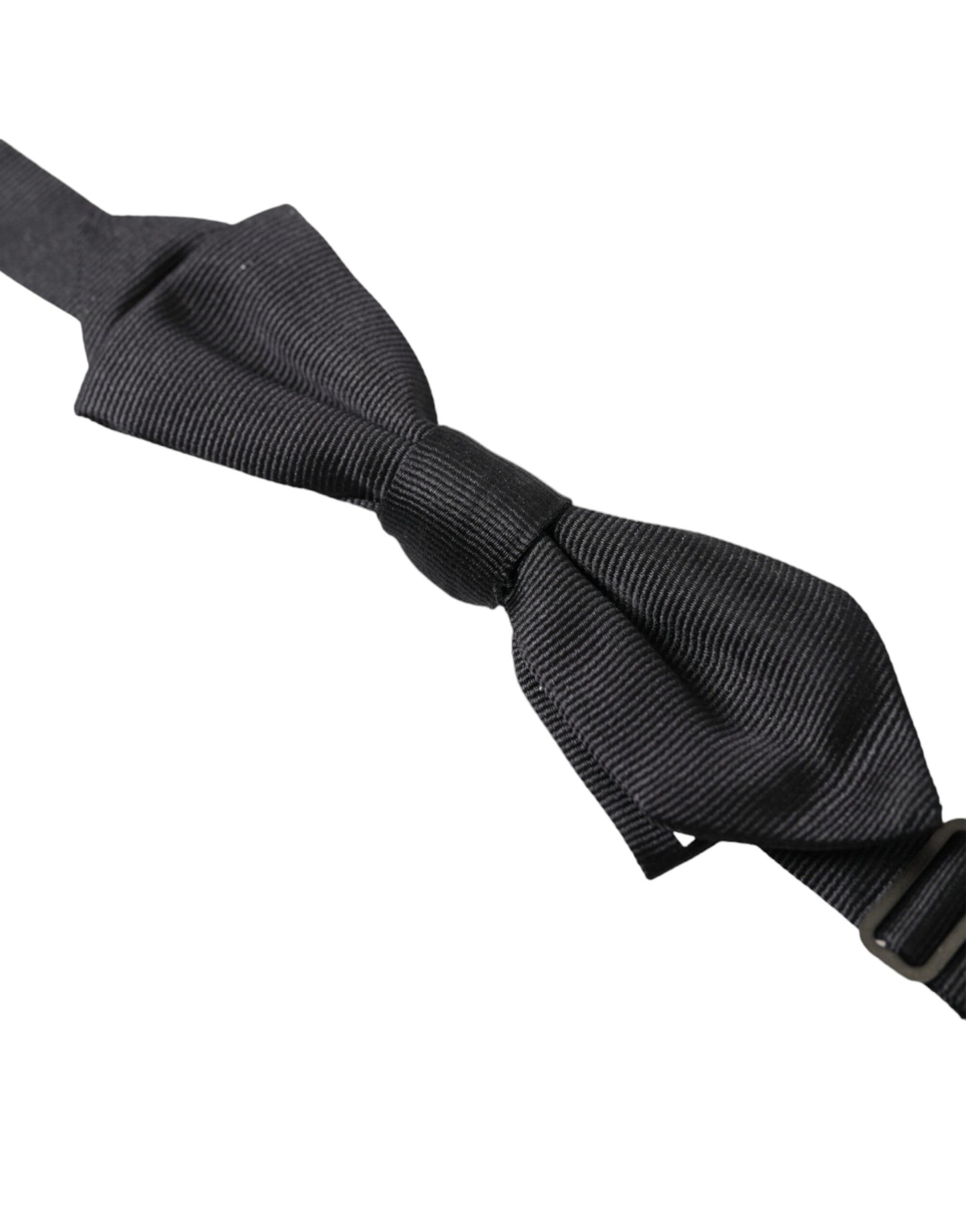 Dolce & Gabbana Elegant Silk Black Bow Tie Dolce & Gabbana