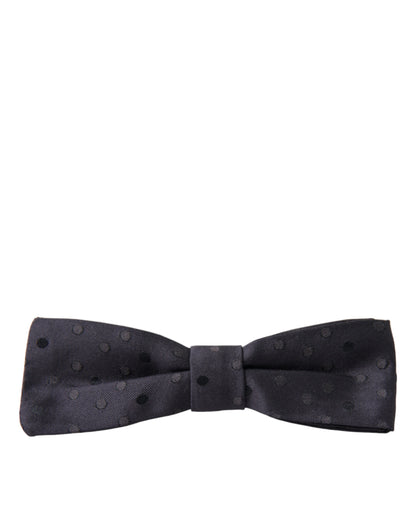 Dolce & Gabbana Elegant Silk Polka Dot Bow Tie Dolce & Gabbana