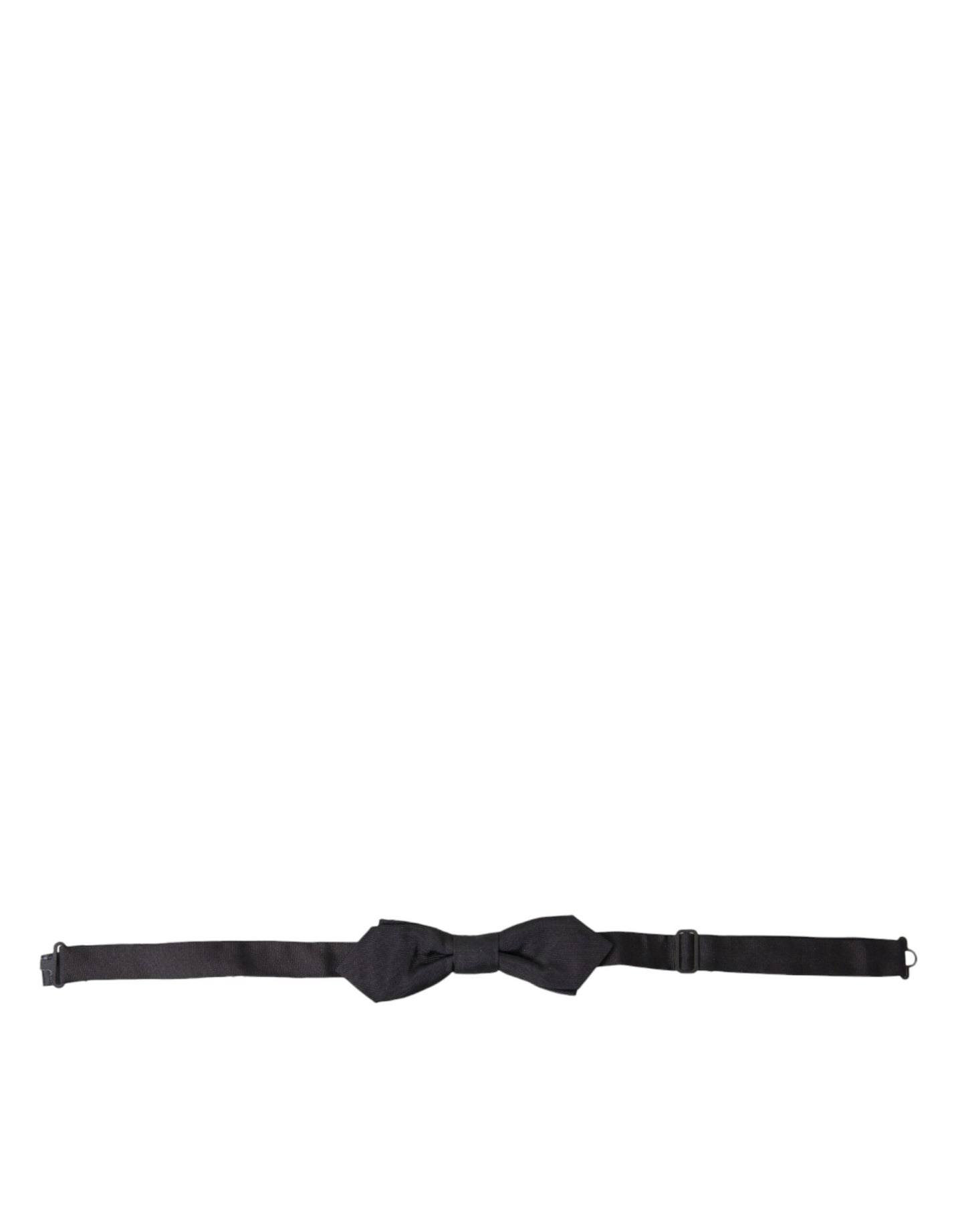 Dolce & Gabbana Elegant Silk Black Bow Tie Dolce & Gabbana