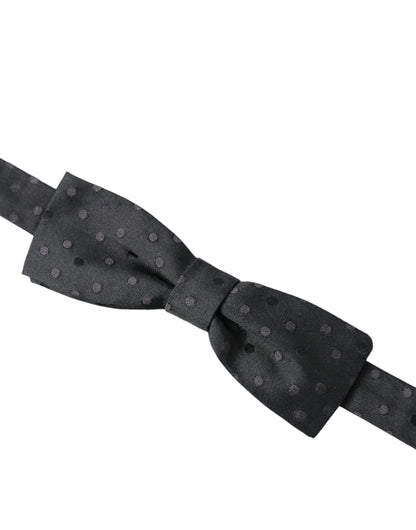 Dolce & Gabbana Opulent Silk Polka Dot Bow Tie for Men Dolce & Gabbana