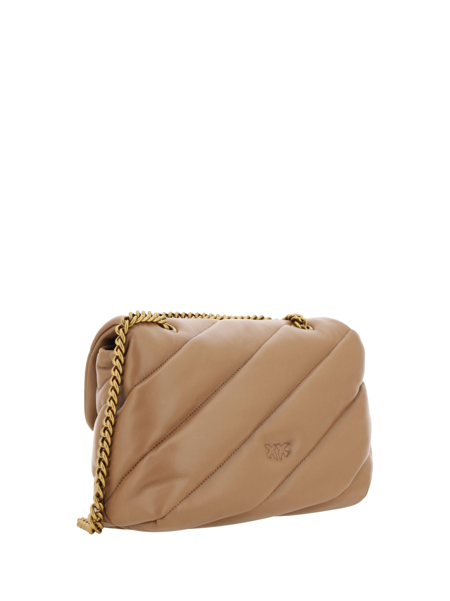 PINKO Elegant Quilted Calf Leather Shoulder Bag PINKO