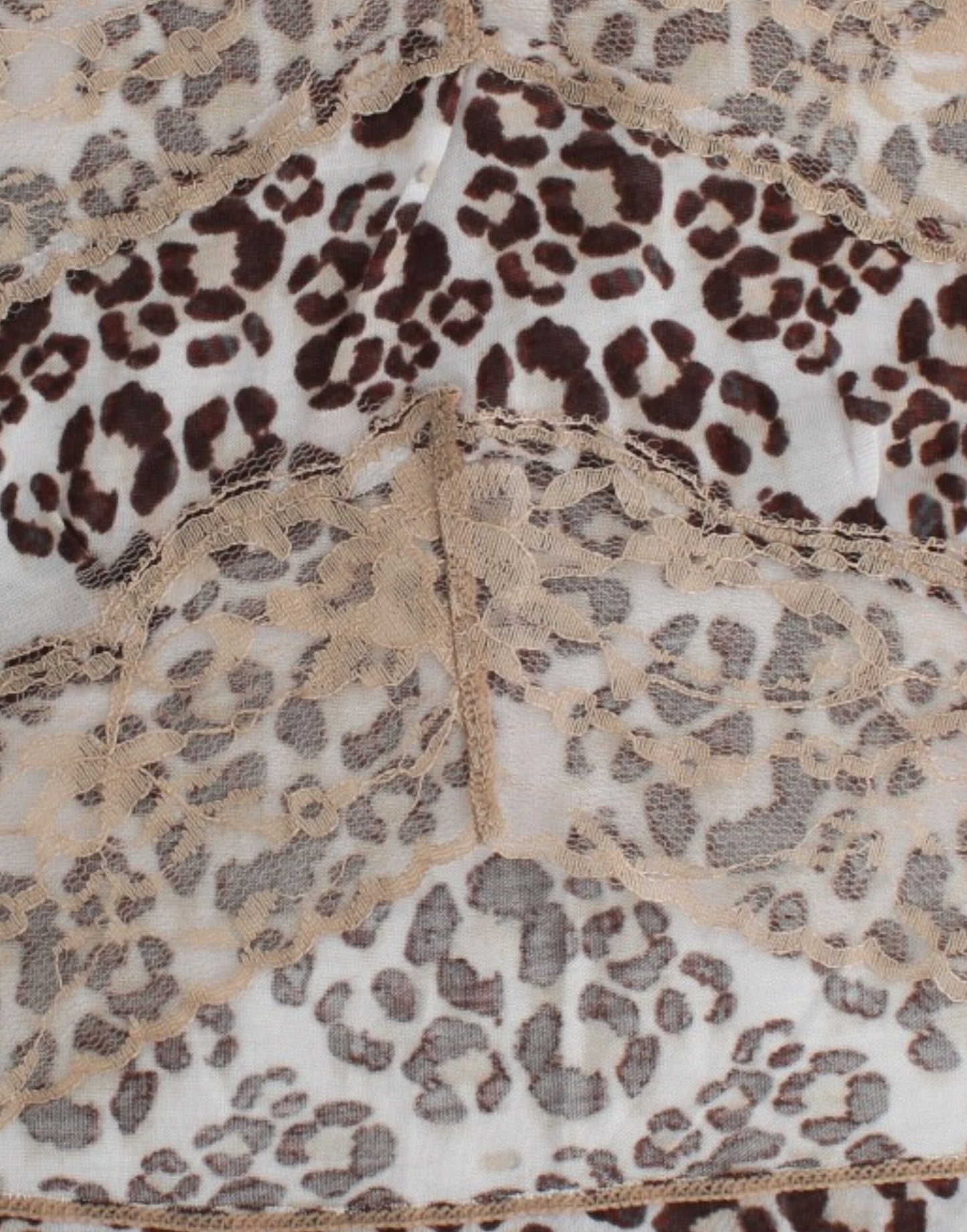 Cavalli Elegant Floral Lace Longsleeve Top Cavalli