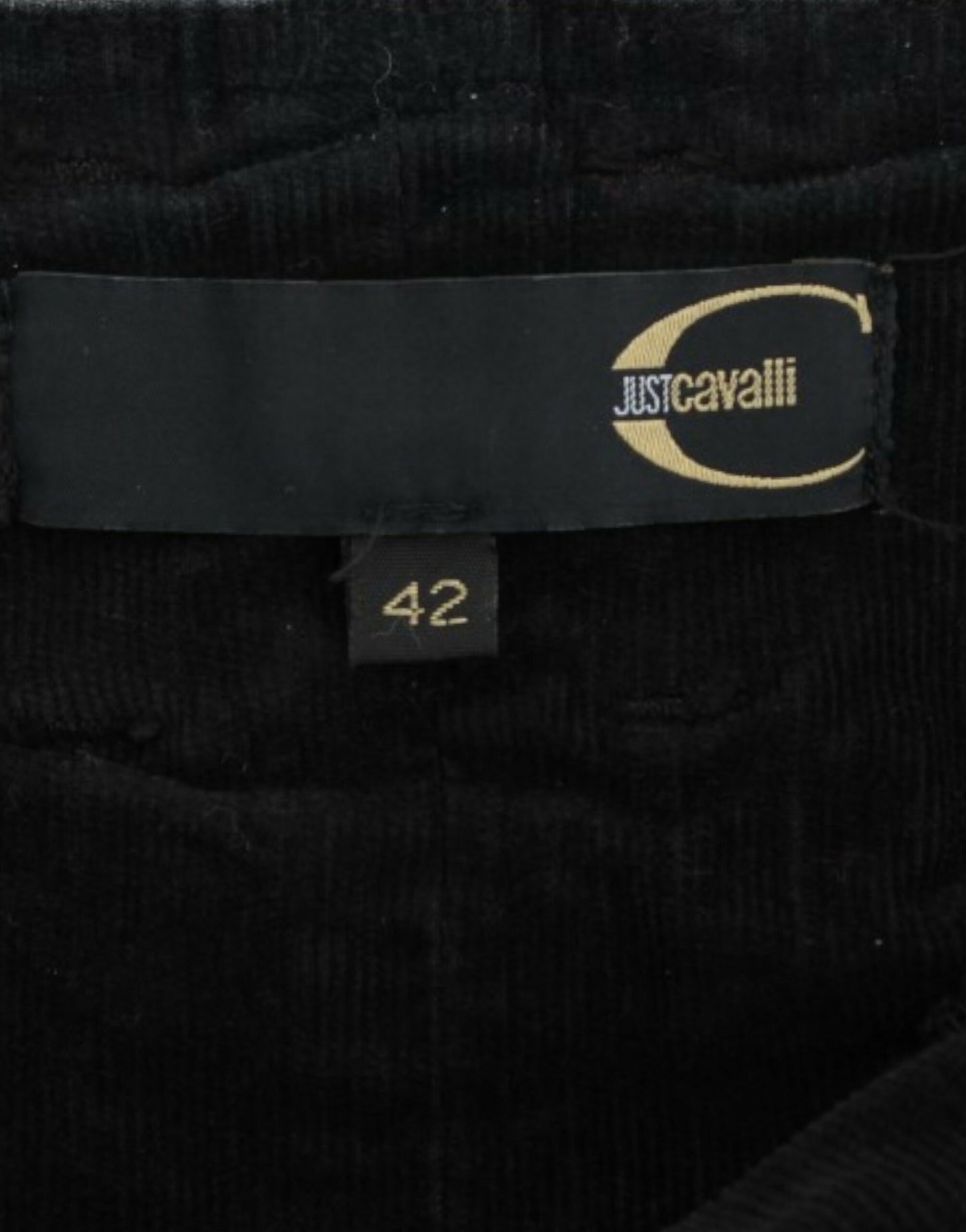 Cavalli Elegant Black Pencil Skirt for Sophisticated Style Cavalli