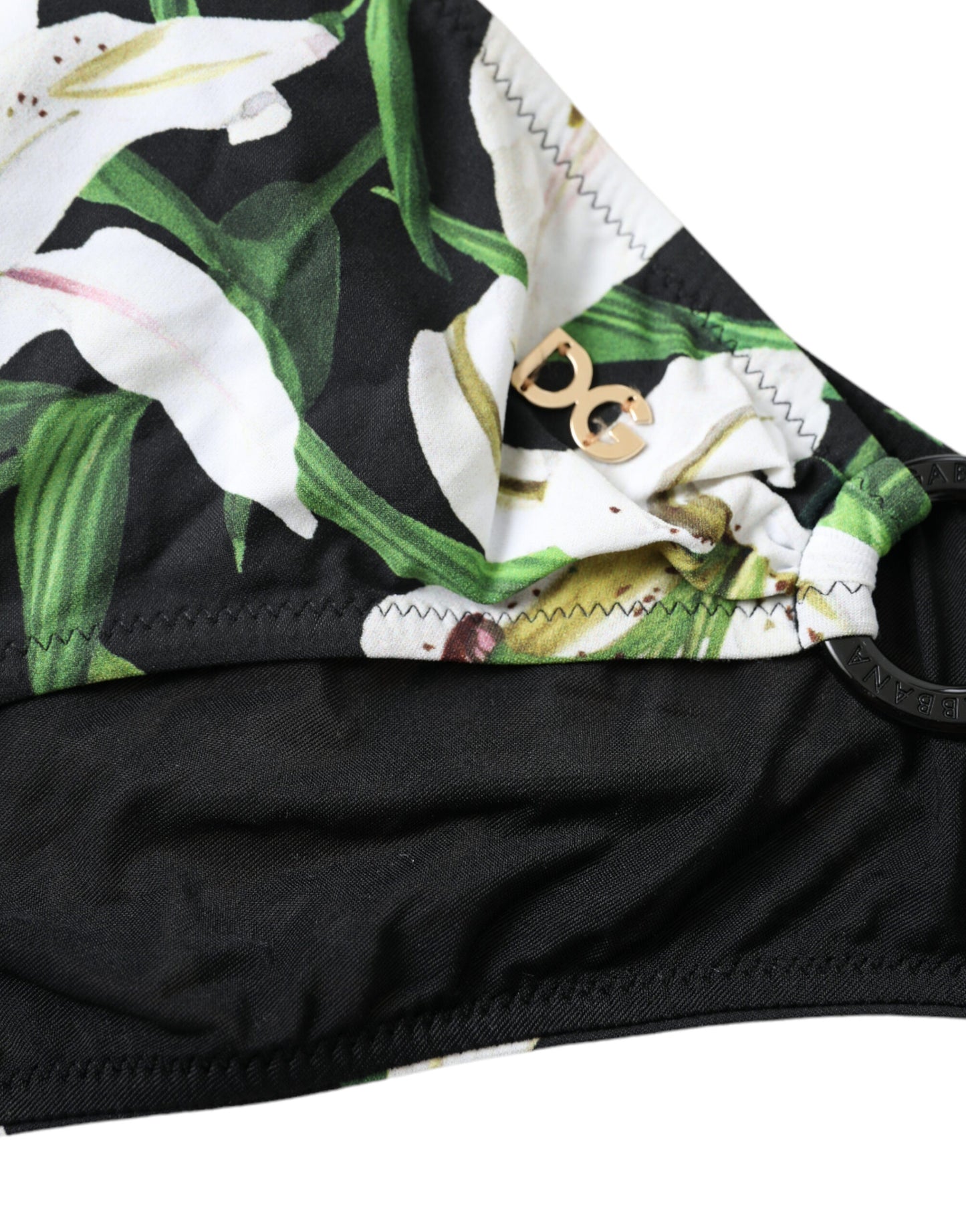 Dolce & Gabbana Elegant Floral Print Bikini Bottoms - Swim In Style Dolce & Gabbana