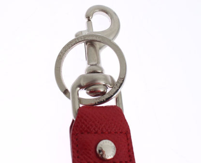 Dolce & Gabbana Multicolor Sicily Raffia Leather Keychain Dolce & Gabbana