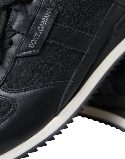 Dolce & Gabbana Elegant Black Classic Sneakers Dolce & Gabbana