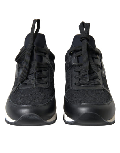 Dolce & Gabbana Elegant Black Classic Sneakers Dolce & Gabbana