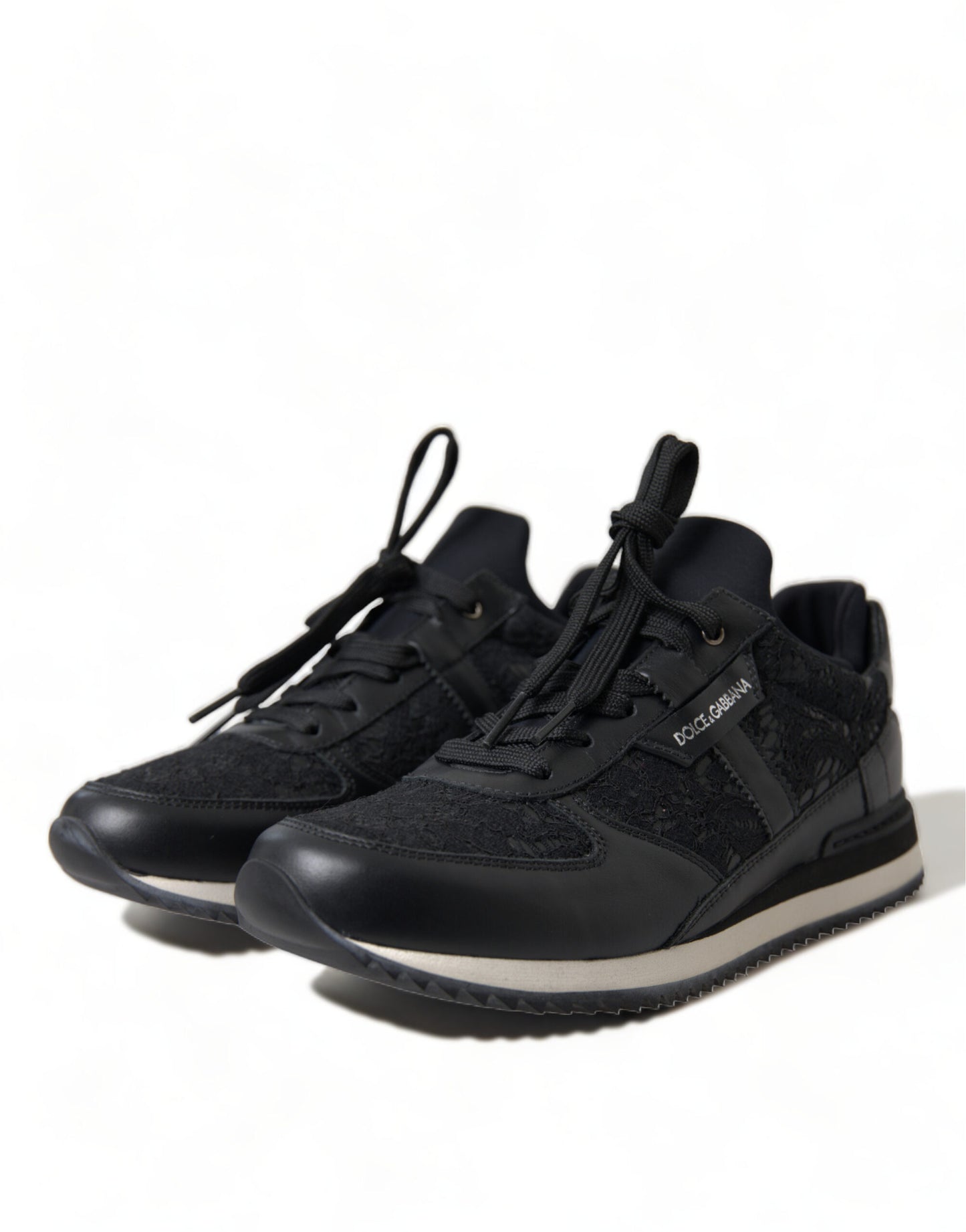 Dolce & Gabbana Elegant Black Classic Sneakers Dolce & Gabbana