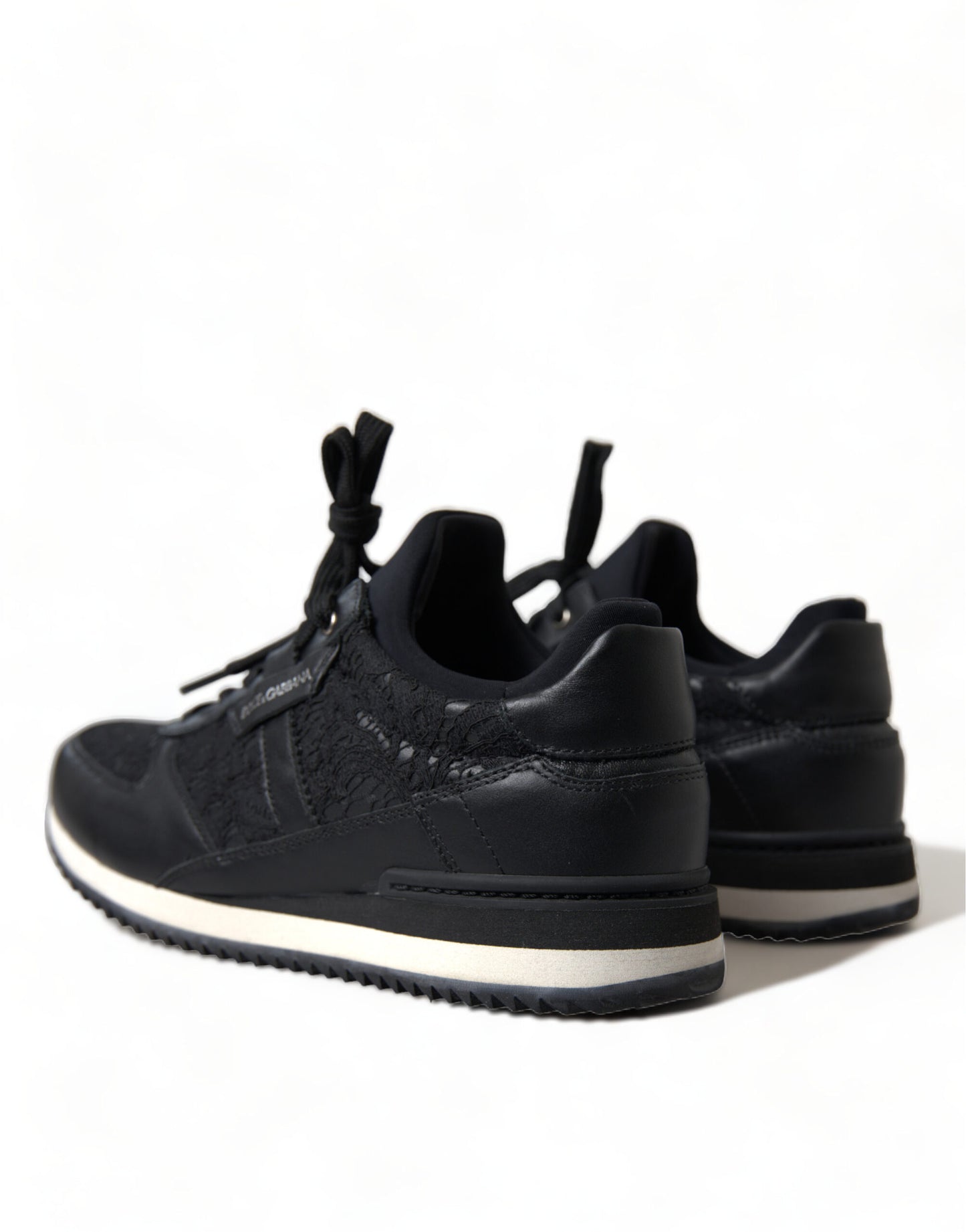 Dolce & Gabbana Elegant Black Classic Sneakers Dolce & Gabbana