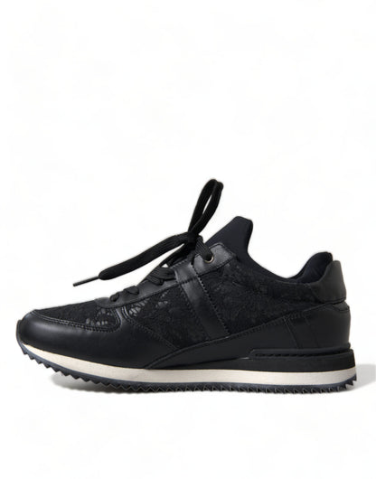 Dolce & Gabbana Elegant Black Classic Sneakers Dolce & Gabbana