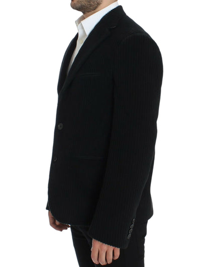 Dolce & Gabbana Elegant Black Martini Blazer Jacket Dolce & Gabbana