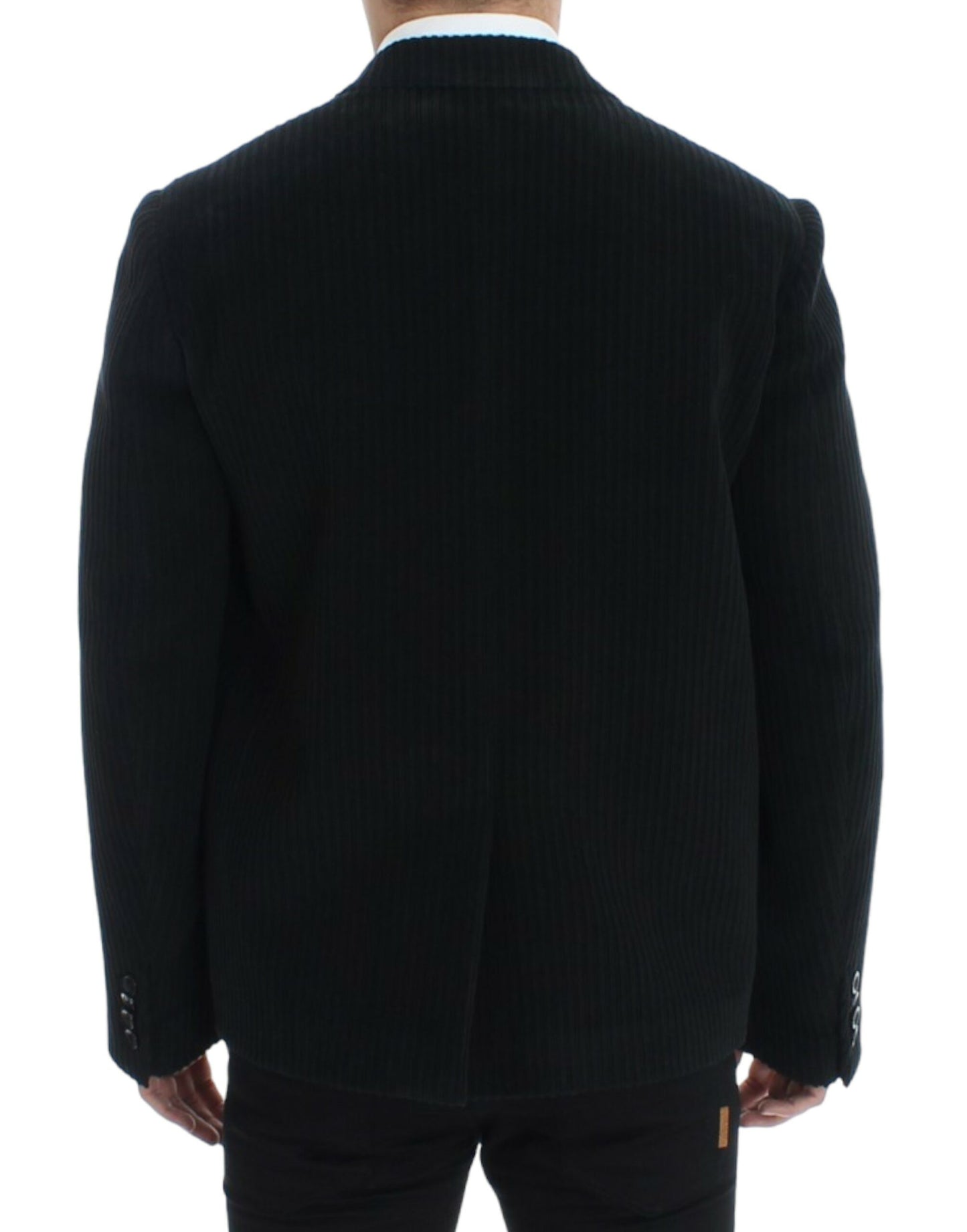 Dolce & Gabbana Elegant Black Martini Blazer Jacket Dolce & Gabbana