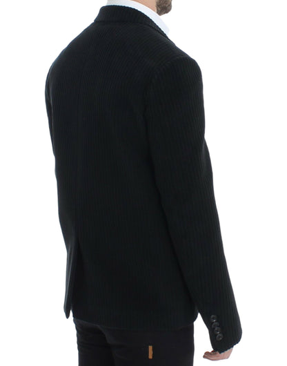 Dolce & Gabbana Elegant Black Martini Blazer Jacket Dolce & Gabbana