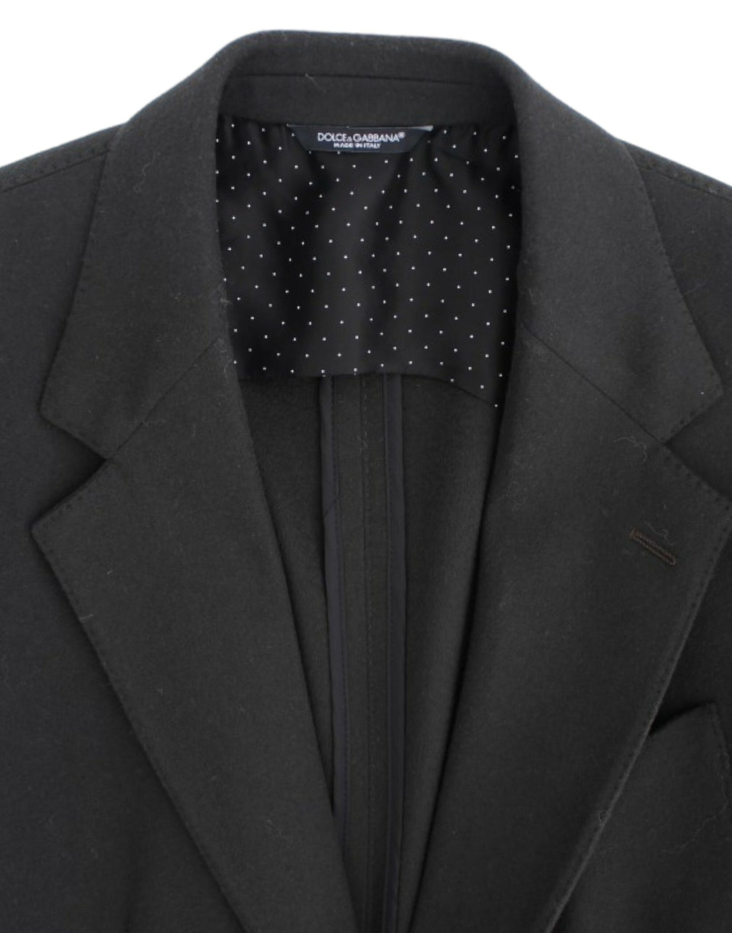 Dolce & Gabbana Elegant Green Cashmere Blazer Jacket Dolce & Gabbana