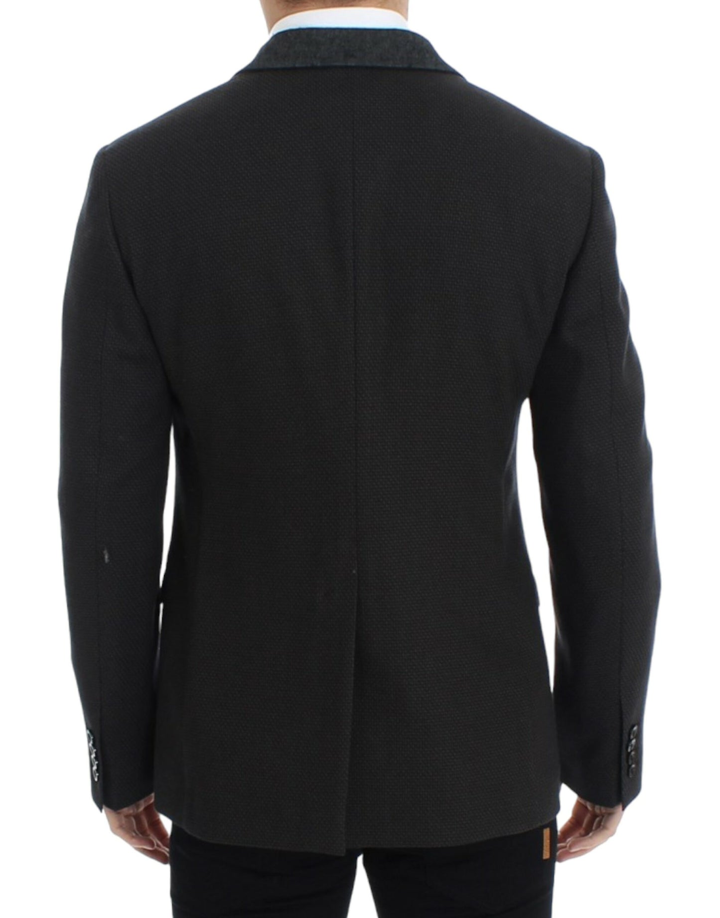 Dolce & Gabbana Elegant Slim Fit Double Breasted Blazer Dolce & Gabbana