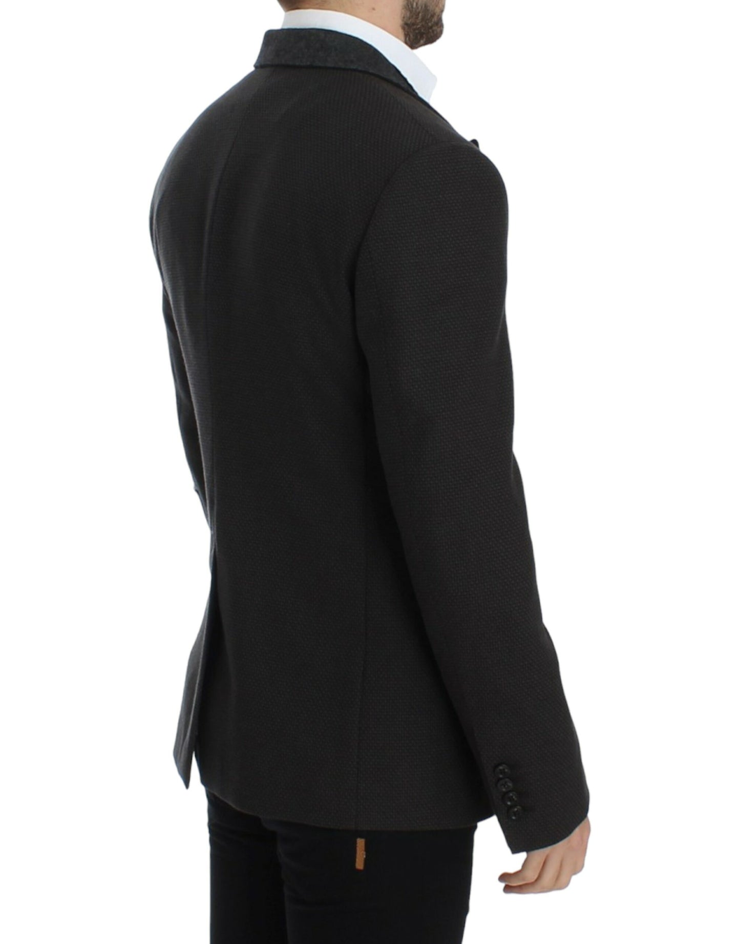 Dolce & Gabbana Elegant Slim Fit Double Breasted Blazer Dolce & Gabbana