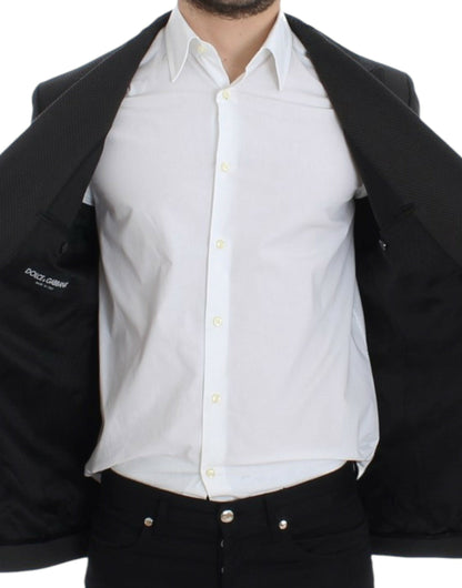 Dolce & Gabbana Elegant Slim Fit Double Breasted Blazer Dolce & Gabbana