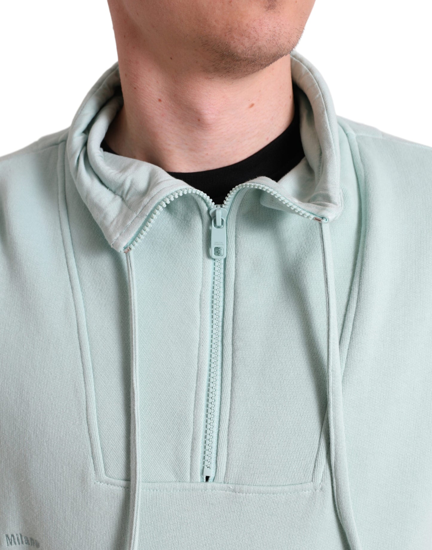 Dolce & Gabbana Chic Mint Green Pullover Sweater Dolce & Gabbana