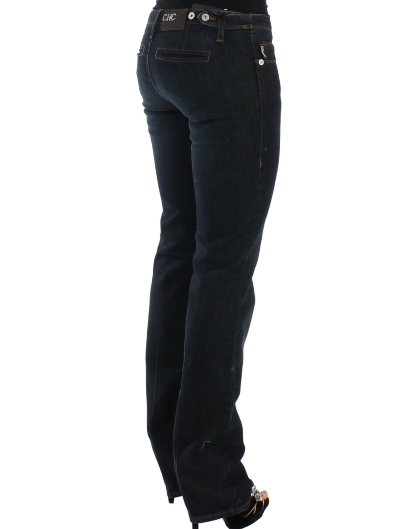 Costume National Chic Blue Slim Fit Denim Delight Costume National