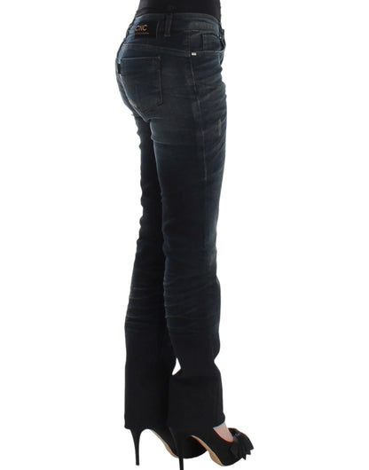 Costume National Chic Superskinny Blue Denim Jeans Costume National