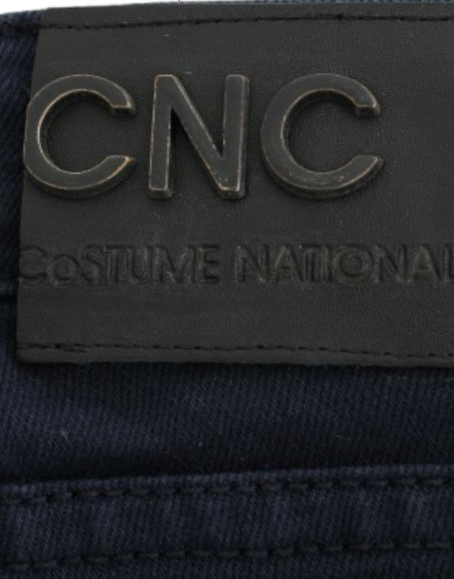 Costume National Chic Blue Straight Leg Denim Delight Costume National